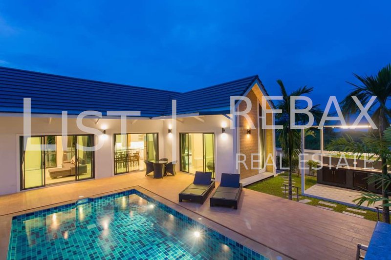 P-4 โครงการ LEIKA Poolvilla Hua Hin บ้านสวยสไตล์โมเดิร์น เปิดจองเป็นเจ้าของได้แล้ววันนี้ ในราคาเพียง 8,500,000 บาท!!! รูปที่ 1