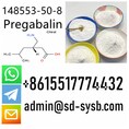 cas 148553-50-8 Pregabalin	Free sample	High quality supplier in China