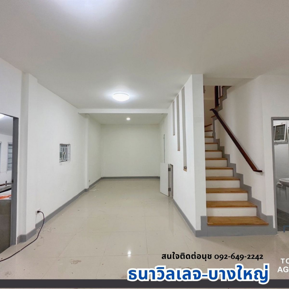 ขาย บ้านเดี่ยว ห้องนอนเยอะ แบ่งเป็นสัดส่วน ธนาวิลเลจ พระราม 5 - บางใหญ่ 236 ตรม. 59 ตร.วา ทำเลเป็นส่วนตัว รูปที่ 10