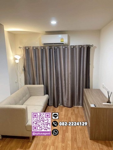 SP3046CR ให้เช่า/For RENT Lumpini Ville Sukhumvit76-Bearing Station 2 ห้องนอน 1 ห้องน้ำ ห้องขนาด 39 ตรม. ชั้น 2 ตึก C รูปที่ 1