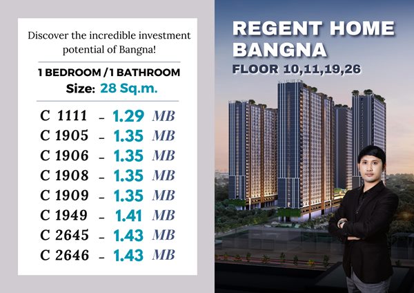 Explore Urban Living at Regent Home Bangna! Looking for your dream home in Bangkok Look no further! รูปที่ 4