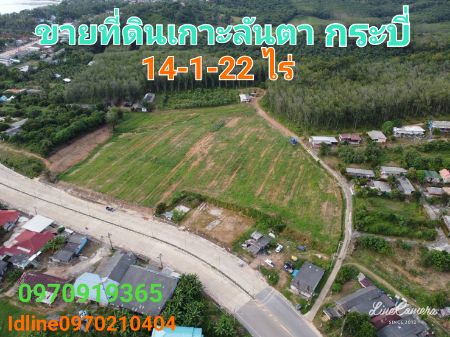 ขาย ที่ดิน เกาะลันตา กระบี่ 14 ไร่ 1 งาน 22 ตร.วา ติดถนนสายหลัก ล้อมรอบด้วยแหล่งท่องเที่ยว รูปที่ 1