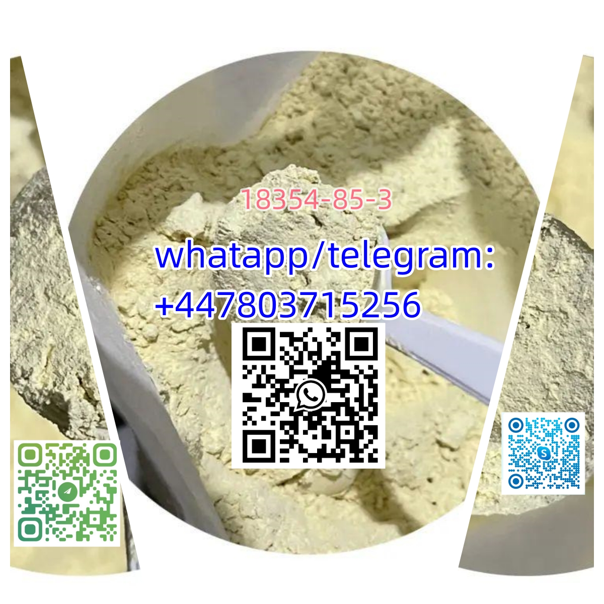 High quality double clear Cas 14680-51-4 รูปที่ 3