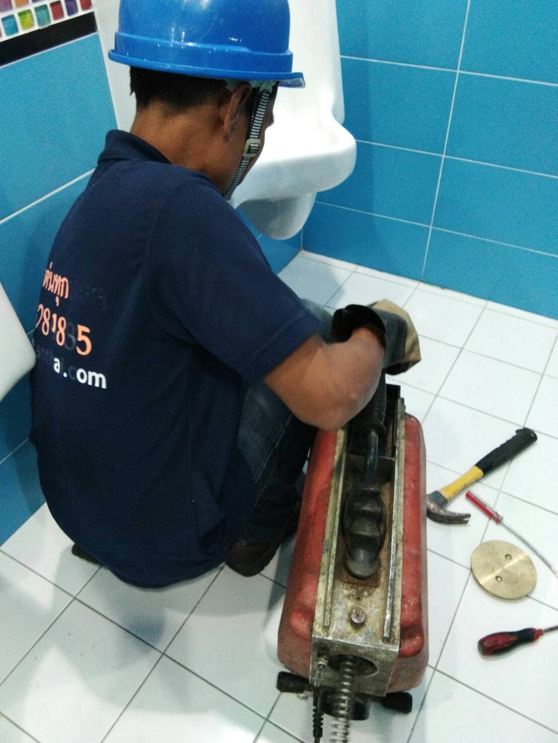 บริการแก้ปัญหาท่อตัน ส้วมตัน ลอกท่อ ชักโครกตัน ท่อน้ำทิ้งอุดตัน ไม่ต้องทุบ ไม่ต้องรื้อ รวดเร็ว ประหยัด ราคายุติธรรม  แก้ไม่ได้ ไม่คิดเงิน รูปที่ 5