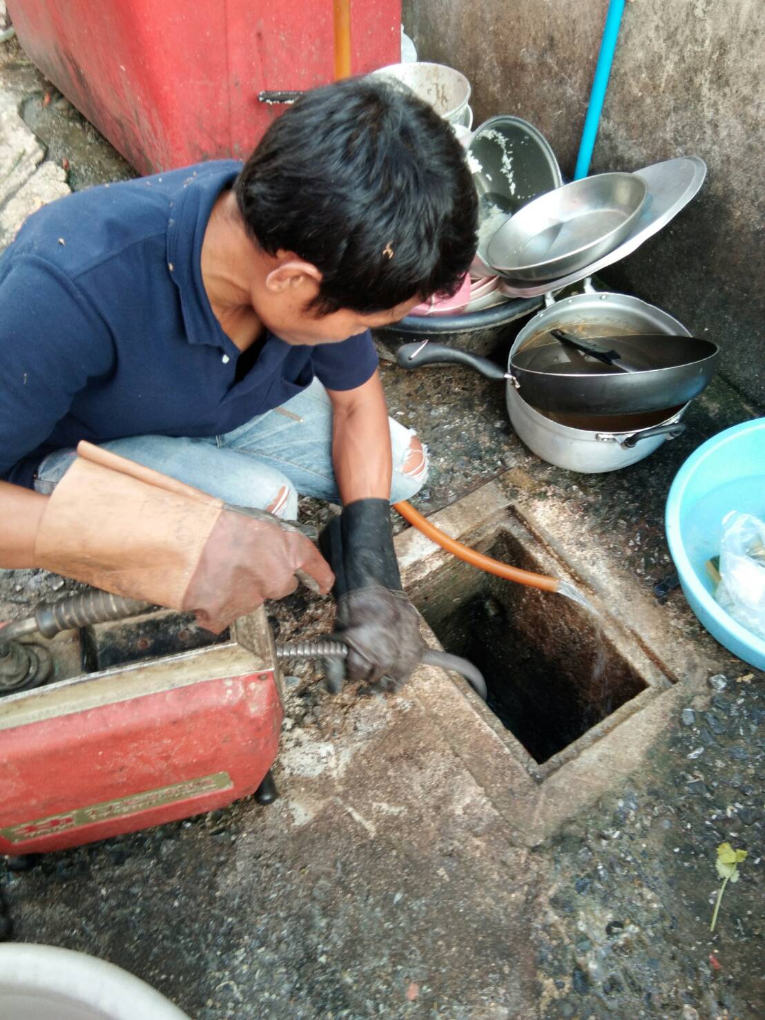 บริการแก้ปัญหาท่อตัน ส้วมตัน ลอกท่อ ชักโครกตัน ท่อน้ำทิ้งอุดตัน ไม่ต้องทุบ ไม่ต้องรื้อ รวดเร็ว ประหยัด ราคายุติธรรม  แก้ไม่ได้ ไม่คิดเงิน รูปที่ 3