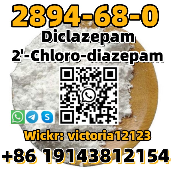 CAS 2894-68-0 Diclazepam 2'-Chloro-diazepam Ro5-3448 with large stock รูปที่ 1