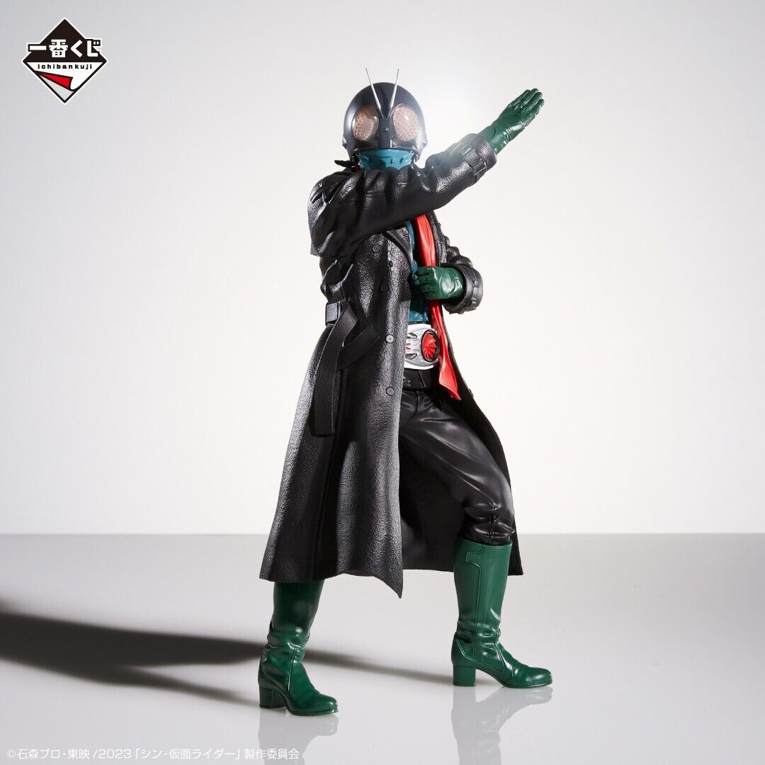 โมเดลตัวซอฟชินคาเมนไรเดอร์ Shin Kamen Rider (Sofvics Ichiban Kuji Shin Kamen Rider) ของใหม่ของแท้หายาก จากประเทศญี่ปุ่น รูปที่ 6