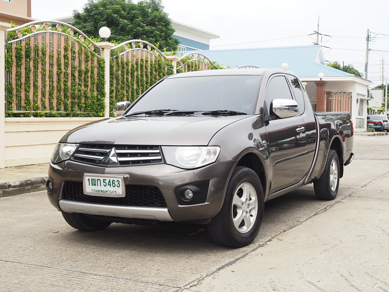 MITSUBISHI TRITON CAB 2.4 GLX (MNC)(CNG) ปี 2012 จดปี 2013 เกียร์MANUAL สภาพนางฟ้า รูปที่ 1