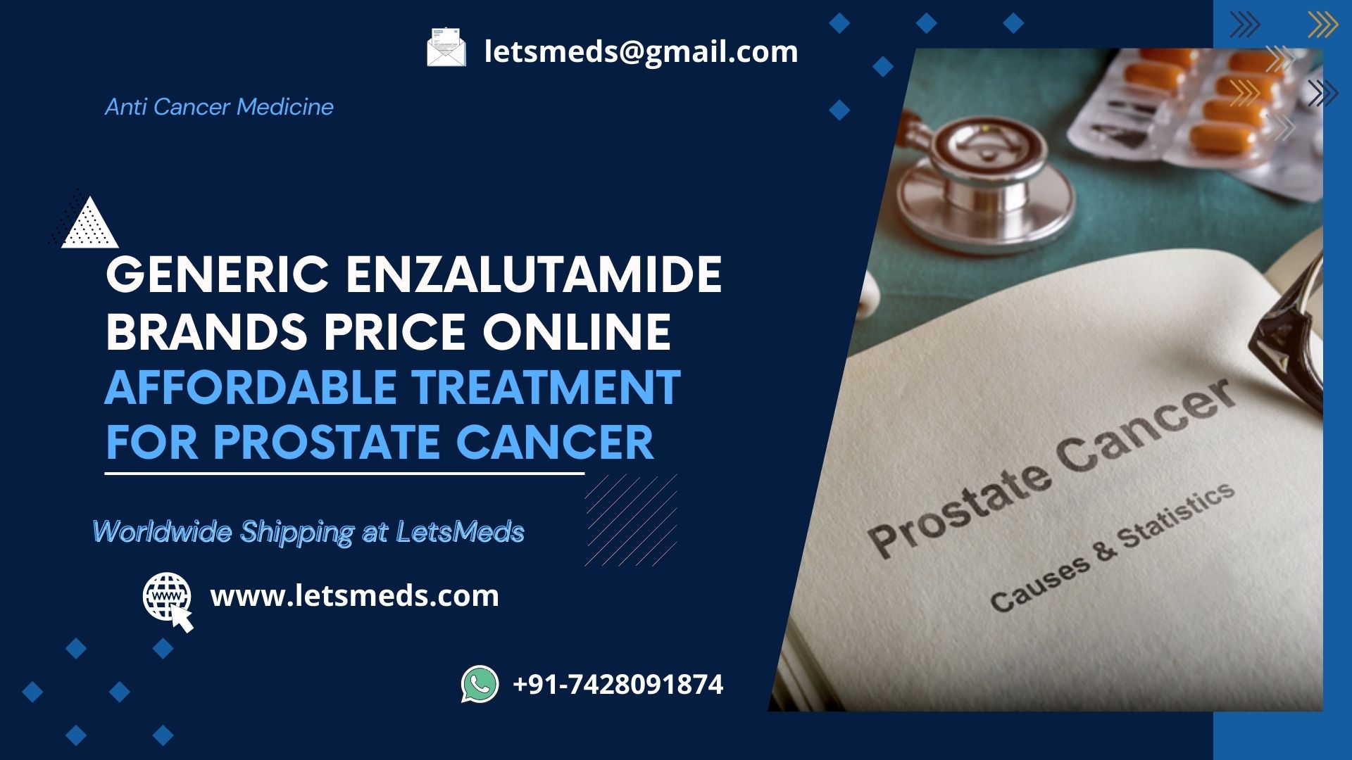 Generic Enzalutamide 40mg Price Online Philippines รูปที่ 1