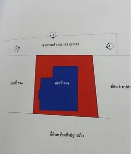 ขายที่ดินพร้อมบ้านเนื้อที่ 152 ตรว ซอยรามคำแหง 118 ใกล้โรงเรียนนานาชาติ Ascot นานาชาติWellington รูปที่ 1