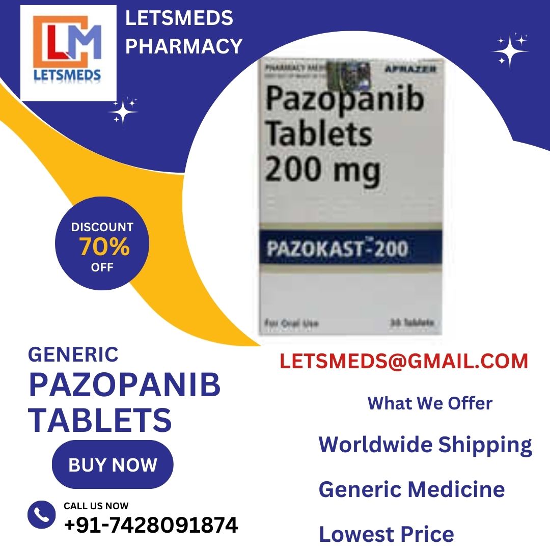 Buy Indian Pazopanib 200mg Tablets Online Cost Singapore Philippines USA รูปที่ 1