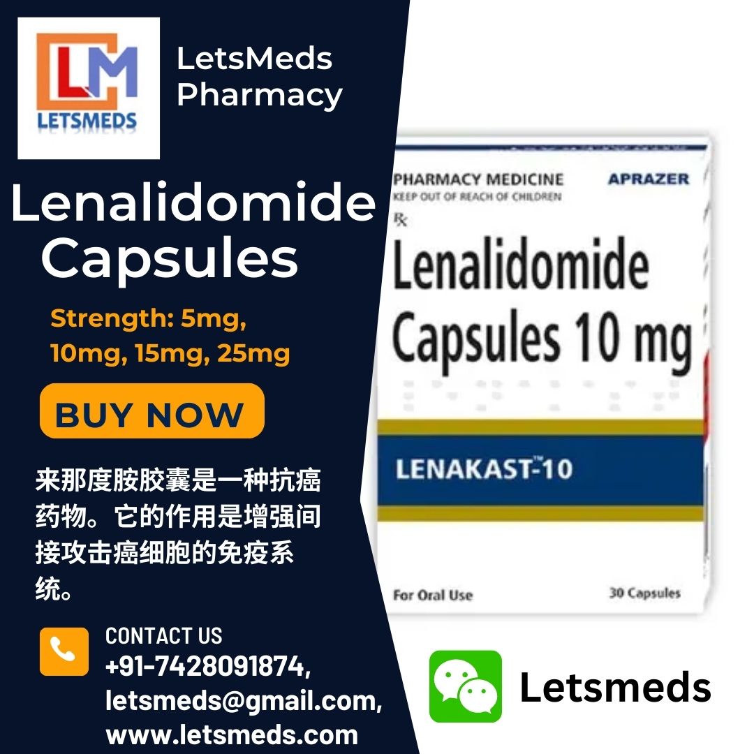 Buy Generic Lenalidomide 10mg Capsules Online Price Philippines Dubai USA รูปที่ 1