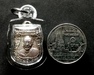 รูปย่อ เหรียญเสมาเล็กเนื้อเงิน หลวงพ่อเงิน วัดดอนยายหอม ปี2507 รูปที่3