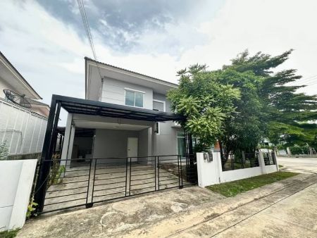 ขาย House The Trust Kanchanaphisek-Hathairat 160 ตรม. 57 ตร.วา บ้านหลังมุมร่มรื่นน่าอยู่ รูปที่ 1