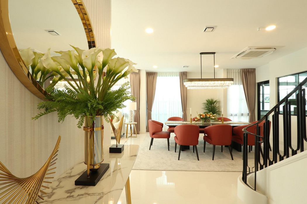 ให้เช่าโครงการบ้านหรู นันทวัน พระราม9 กรุงเทพกรีฑาตัดใหม่ 111.6 ตร.วา 4 ห้องนอน รูปที่ 5