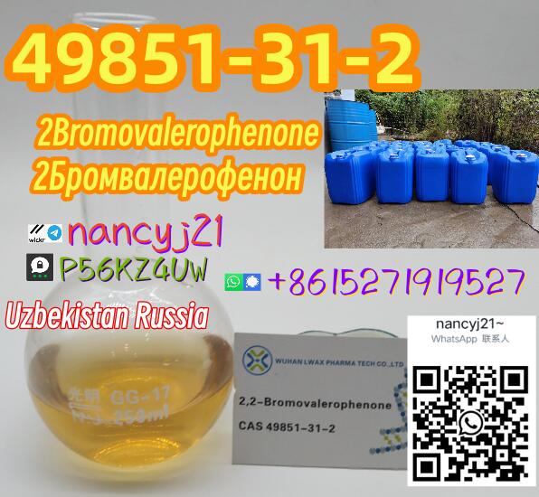  Α-BROMOVALEROPHENONE 2Бромвалерофенон 2-BROMO-1-PHENYL-PENTAN-1-ONE 1451-82-7 123-75-1 factory direct supply รูปที่ 4