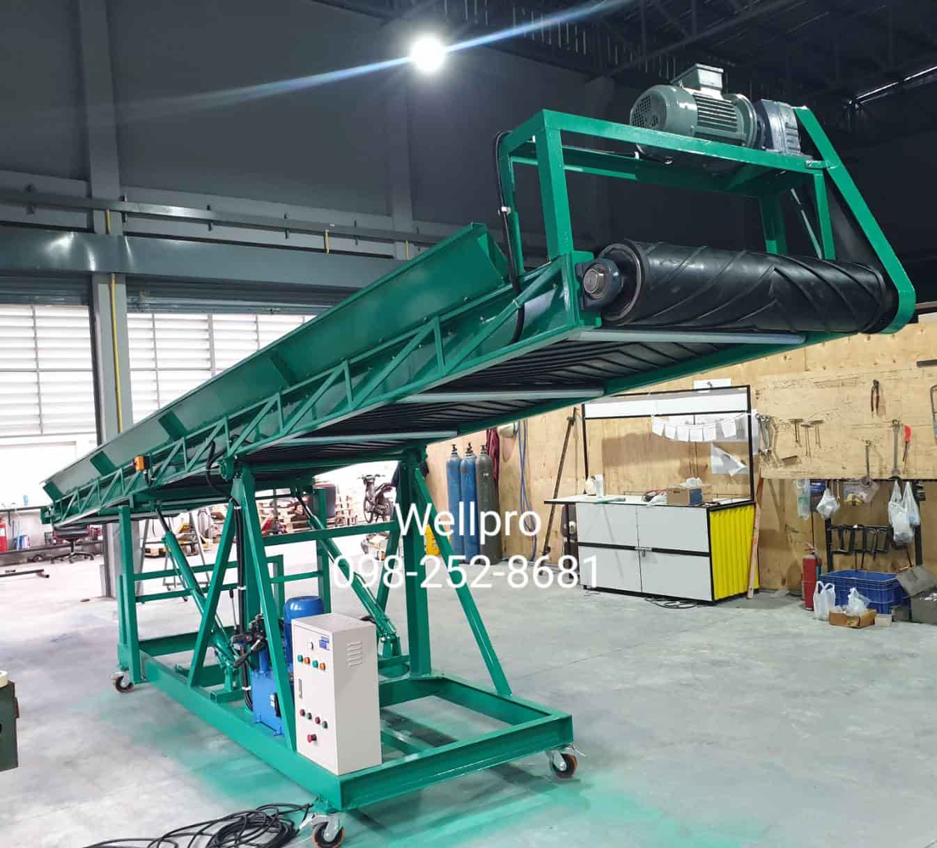 สายพานลำเลียง  Belt Conveyor ลำเลียงขยะ รูปที่ 4