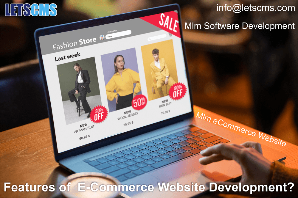 Features of eCommerce website | Mlm software development and services and network รูปที่ 3