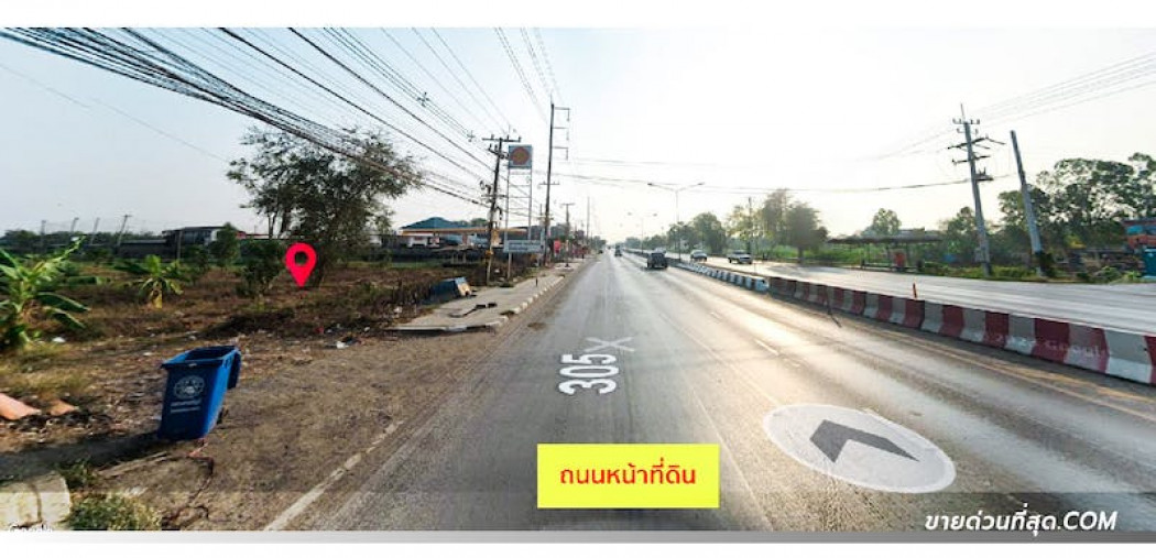ขายที่ดิน ติดถนนรังสิต-นครนายก ธัญบุรี ปทุมธานี เนื้อที่ 6 ไร่ 3 งาน 18 ตร.ว. รูปที่ 7