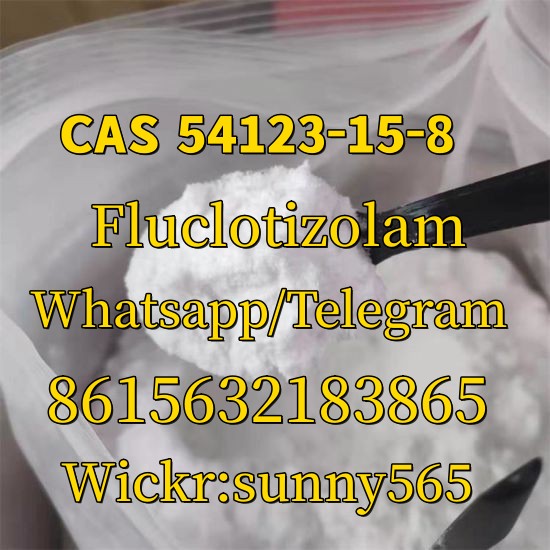 Fluclotizolam cas54123-15-8 in stock รูปที่ 1