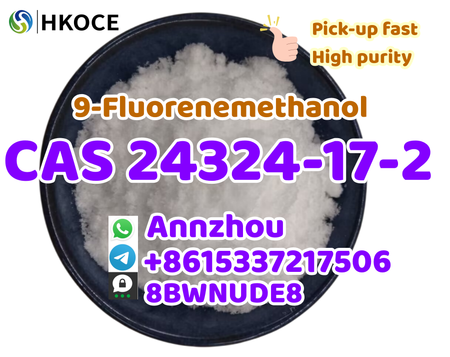 High Quality 9-fluorenemethanol Cas 24324-17-2  รูปที่ 1