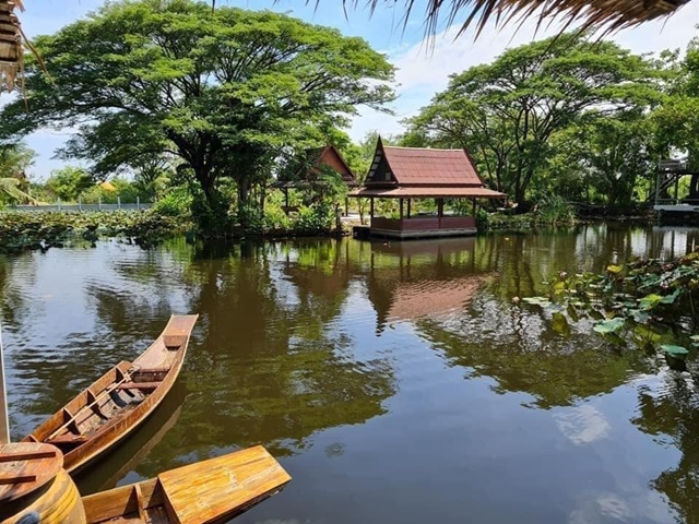 สตูดิโอ ตลาดกิเลน ให้เช่าที่ดิน-เรือนไทย-เรือนแต่งงาน คาเฟ่กาแฟ-ร้านอาหาร มหิดล ศาลายากือบ3 ไร่ บางใหญ่ นนทบุรี วัดต้นเชือก รูปที่ 1