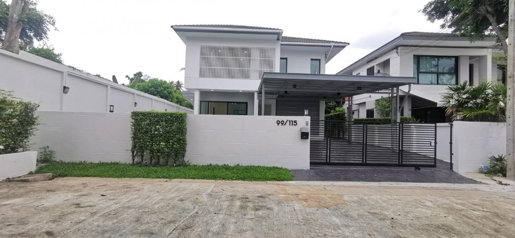 ขาย บ้านเดี่ยว มีความเจริญ น่าอยู่ ดี ฮาบิแทท ราชพฤกษ์ 285 ตรม. 93.6 ตร.วา บ้านสวยพร้อมอยู่ รูปที่ 2