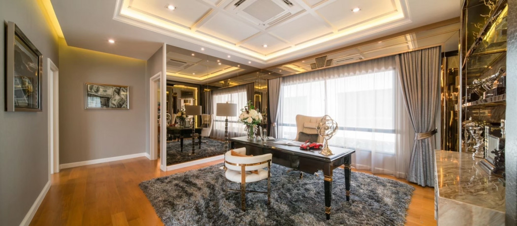 ให้เช่าบ้านพร้อมสระว่ายน้ำ The Grand Lux Bangna-Suanluang 4 ห้องนอน ใกล้เมกาบางนา รูปที่ 3