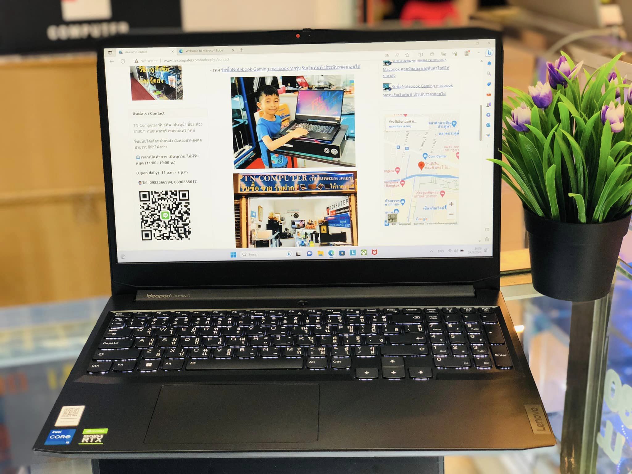 Notebook Lenovo IdeaPad Gaming 3 15IHU6 รูปที่ 3
