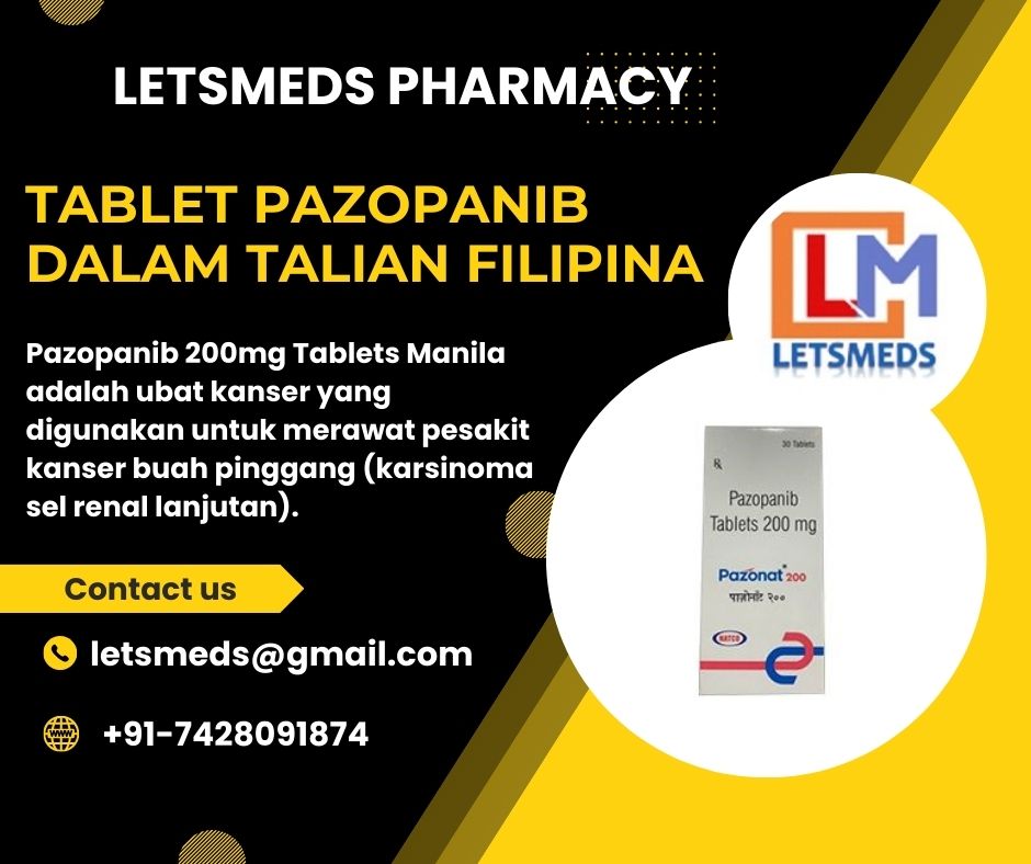 Buy Pazopanib Tablets Online Price Malaysia Philippines China รูปที่ 1