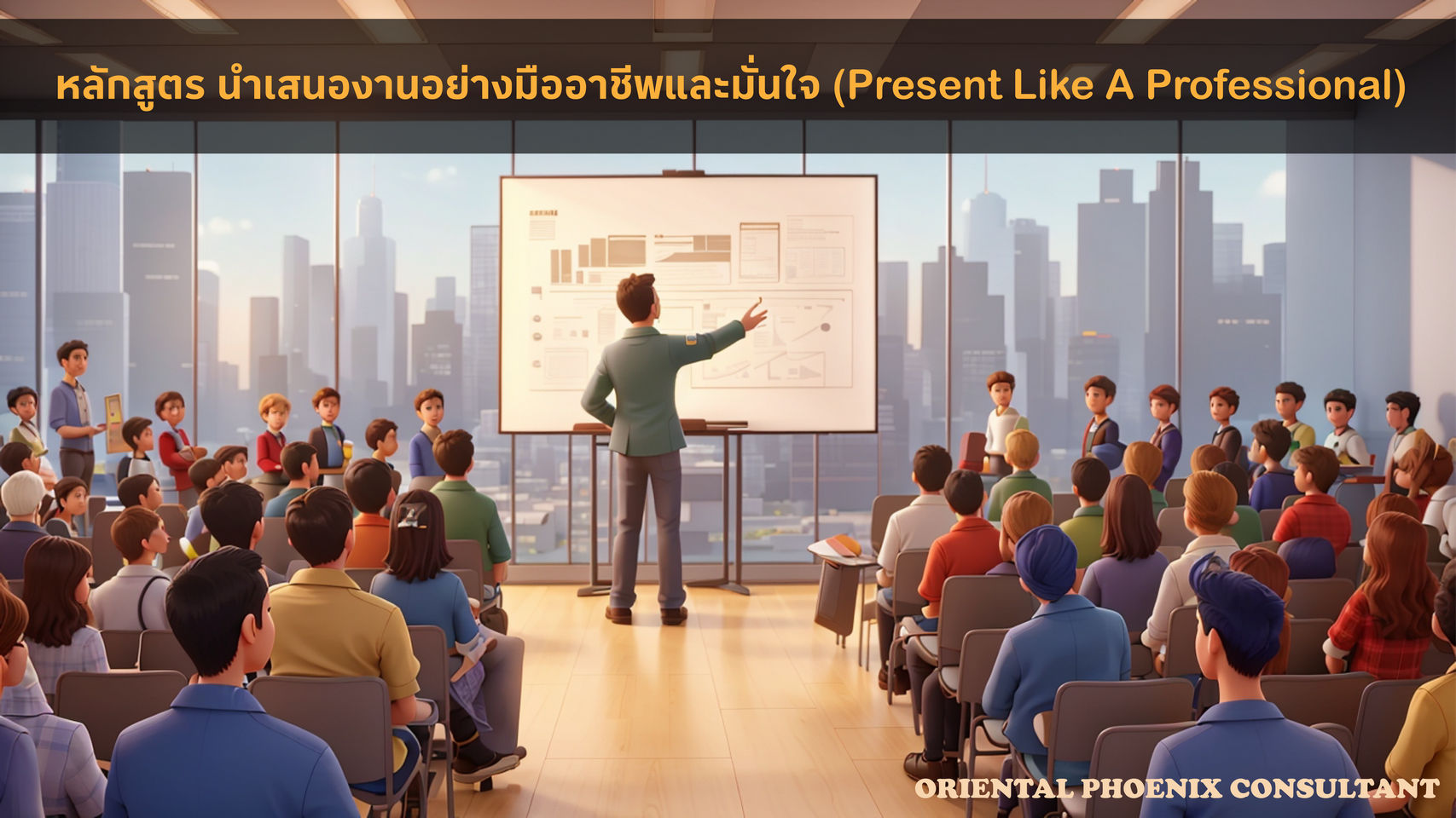 หลักสูตร นำเสนองานอย่างมืออาชีพและมั่นใจ (Present Like A Professional) รูปที่ 1