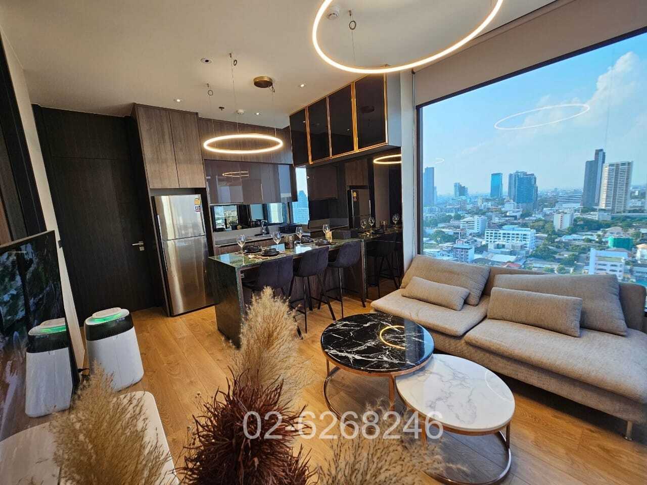 ให้ เช่า The FINE Bangkok Thonglor - Ekamai 2 ห้องนอน 2 ห้องน้ำ วิวสูง 56 ตรม. 56K  รูปที่ 1