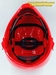 รูปย่อ หมวกไทแรนโนเรนเจอร์เรนเจอร์ หมวกจูเรนเจอร์ ขบวนการจูเรนเจอร์ ถ้าเป็นทางประเทศอเมริกาก็จะเรียกว่า เรดเรนเจอร์ Power Rangers Lightning Collection Premium Red Ranger Helmet (Tyranno Ranger Helmet) สภาพดี ของแท้ รูปที่5