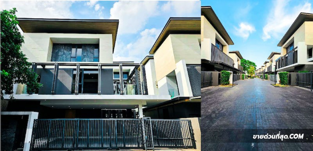 ขายบ้านเดี่ยว 3 ชั้น ดิ เออเบิร์น รีเซิร์ฟ พระราม 9-มอเตอร์เวย์ รูปที่ 2