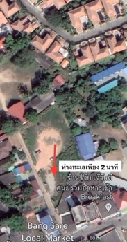 ขาย ที่ดิน เพียง 2 นาที ทำเลทอง น้ำไฟพร้อม บางเสร่ 215 ตร.วา รูปที่ 1