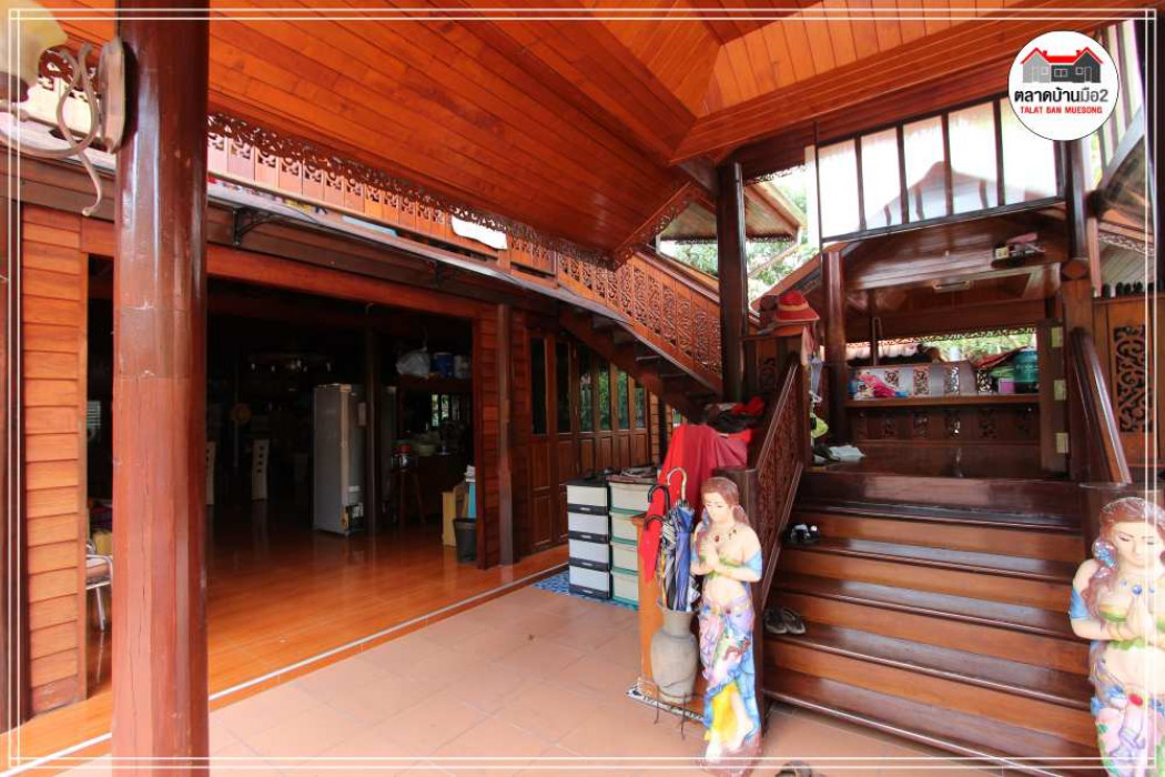 ขาย บ้านเดี่ยว บ้านเรือนไทยทำเลทอง บ้านเรือนไทย 400 ตรม. 2 งาน 39.5 ตร.วา รูปที่ 11
