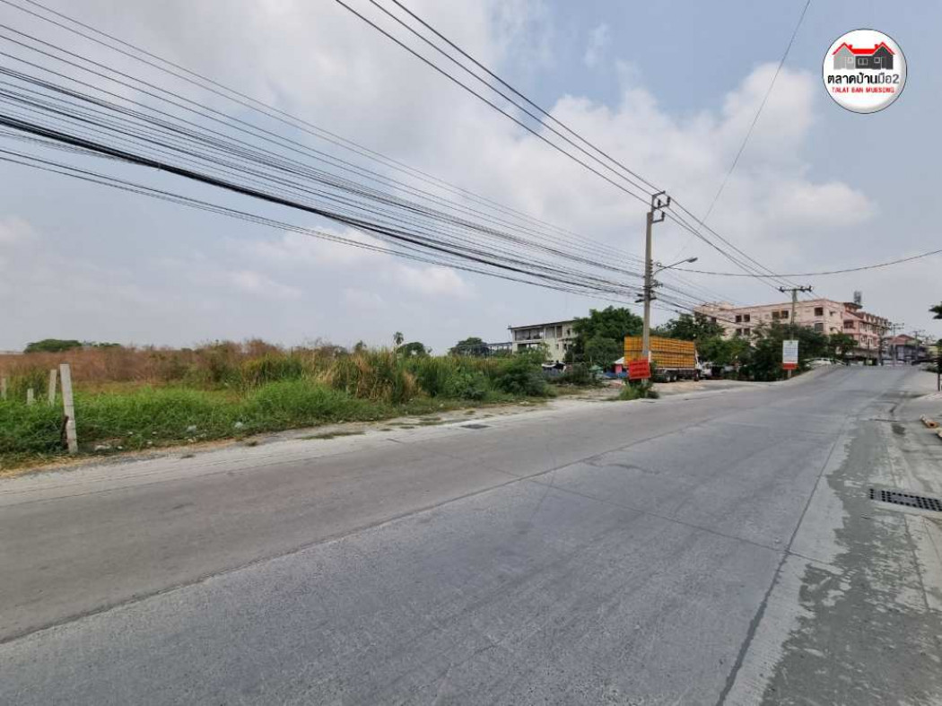 ขาย ที่ดิน ที่ดินเปล่าติดถนนซอยธนะสิทธิ์บางปลา 1900 ตรม. 4 ไร่ 3 งาน 45 ตร.วา .. รูปที่ 8