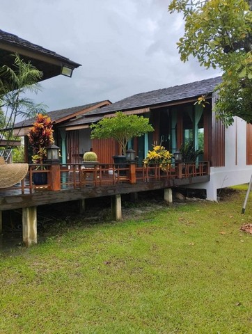 บ้านสวนให้เช่า ติดน้ำ วิวภูเขา​ บรรยากาศดี ให้เช่า 30,000 บาท/เดือน รูปที่ 1