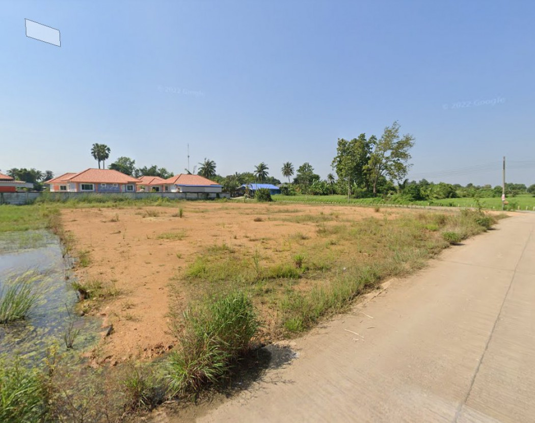 ขายที่ดินวังเย็นถมแล้วติดถนน 2 ด้าน 1 ไร่ ต.ทุ่งสะเดา ทรงสี่เหลี่ยมผืนผ้าสวยๆ ใกล้ถ.3121 - 700 เมตร แปลงยาว ฉะเชิงเทรา รูปที่ 3