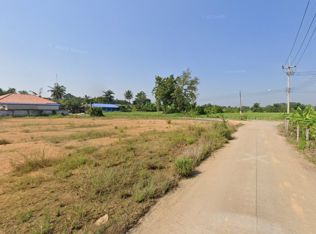 ขายที่ดินวังเย็นถมแล้วติดถนน 2 ด้าน 1 ไร่ ต.ทุ่งสะเดา ทรงสี่เหลี่ยมผืนผ้าสวยๆ ใกล้ถ.3121 - 700 เมตร แปลงยาว ฉะเชิงเทรา รูปที่ 5