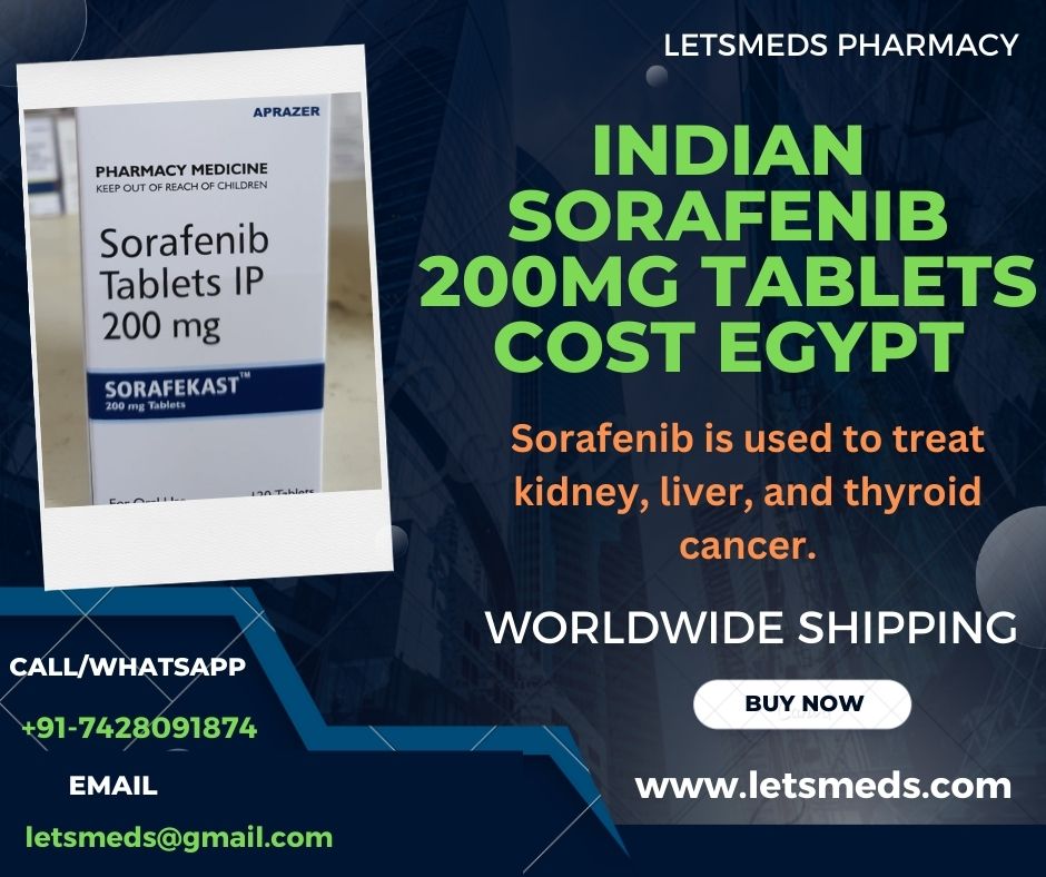 Purchase Indian Sorafenib 200mg Tablet Lower Cost Malaysia Thailand Dubai China รูปที่ 1