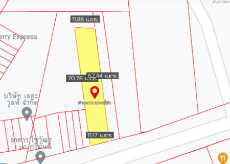 ขายที่ดินพร้อมสิ่งปลูกสร้างแปลงยาว 203 ตรว. เหมา 7 ล้านบาท ทำเลดี เปิดหน้าร้านค้าขายได้ อยู่หน้านิคมเกตเวย์ ใกล้ถนน 331 จ.ฉะเชิงเทรา รูปที่ 10