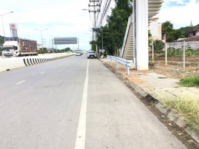 ขายที่ดิน 6-2-12 ไร่ ติดถนนเพชรเกษม  ใกล้โฮปโปร อ.เมือง เพชรบุรี  ZW231 รูปที่ 1