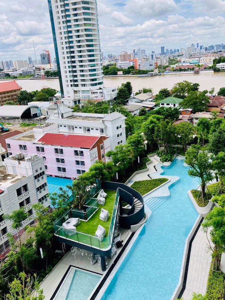 ให้เช่าห้องคอนโด IDEO Charan 70 River view ชั้น 12 ขนาด 31.15 ตรม. 1 ห้องนอน 1 ห้องน้ำ ราคาเช่า 13,000 บาท/เดือน โทร 0958195559 รูปที่ 1