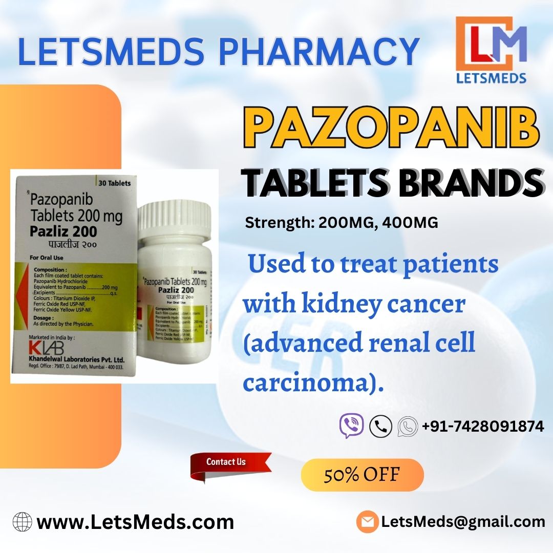 Purchase Pazopanib 400mg tablets online at lowest price Malaysia รูปที่ 1