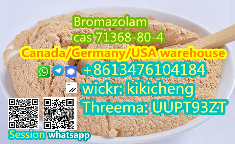 86-13476104184 Buy Bromazolam CAS 71368-80-4 in Europe Country รูปที่ 1