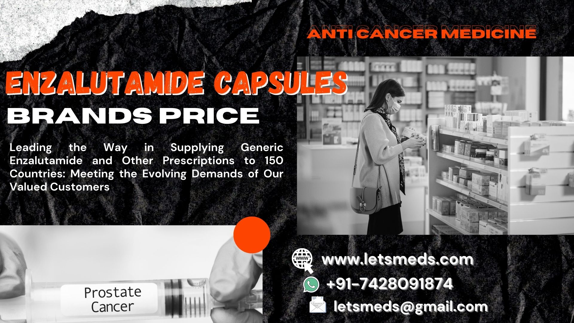 Why choose LetsMeds for buy Indian Enzalutamide Online? รูปที่ 1