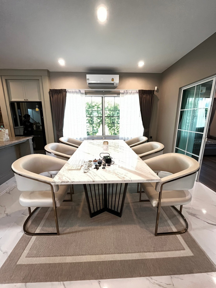 ให้เช่า บ้านเดี่ยว นันทวัน รามอินทรา-พหลโยธิน 50 291 ตรม. 108 ตร.วา 4นอน 4น้ำ ตกแต่งสวยหรู เฟอร์นิเจอร์พร้อมอยู่ บ้านใหม่มือหนึ่ง รูปที่ 4