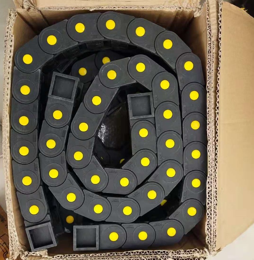 Cable chain ,cable drag chain รางกระดูกงูพลาสติก รางกระดูกงูสำหรับเครื่องจักร แขนกล รูปที่ 5