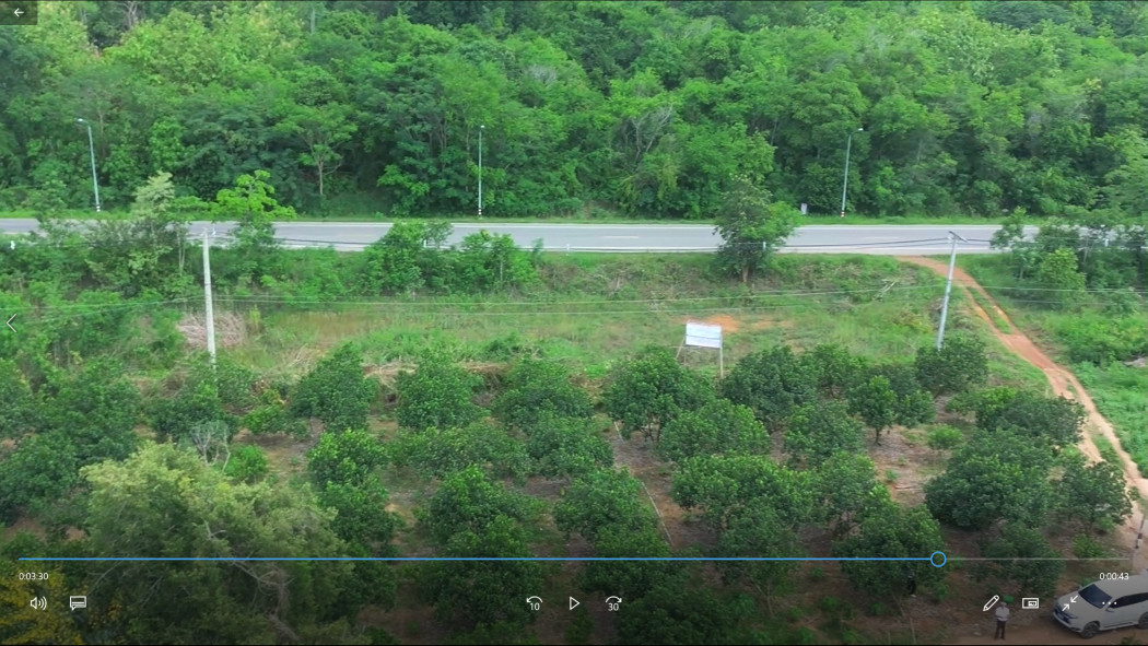 ขาย ที่ดิน ที่ดินทรงสวยแปลงสี่เหลี่ยมผืนผ้าหน้ากว้าง 75 ม.ลึก360 ม. 21 ไร่ 1 งาน 75 ตร.วา รูปที่ 6